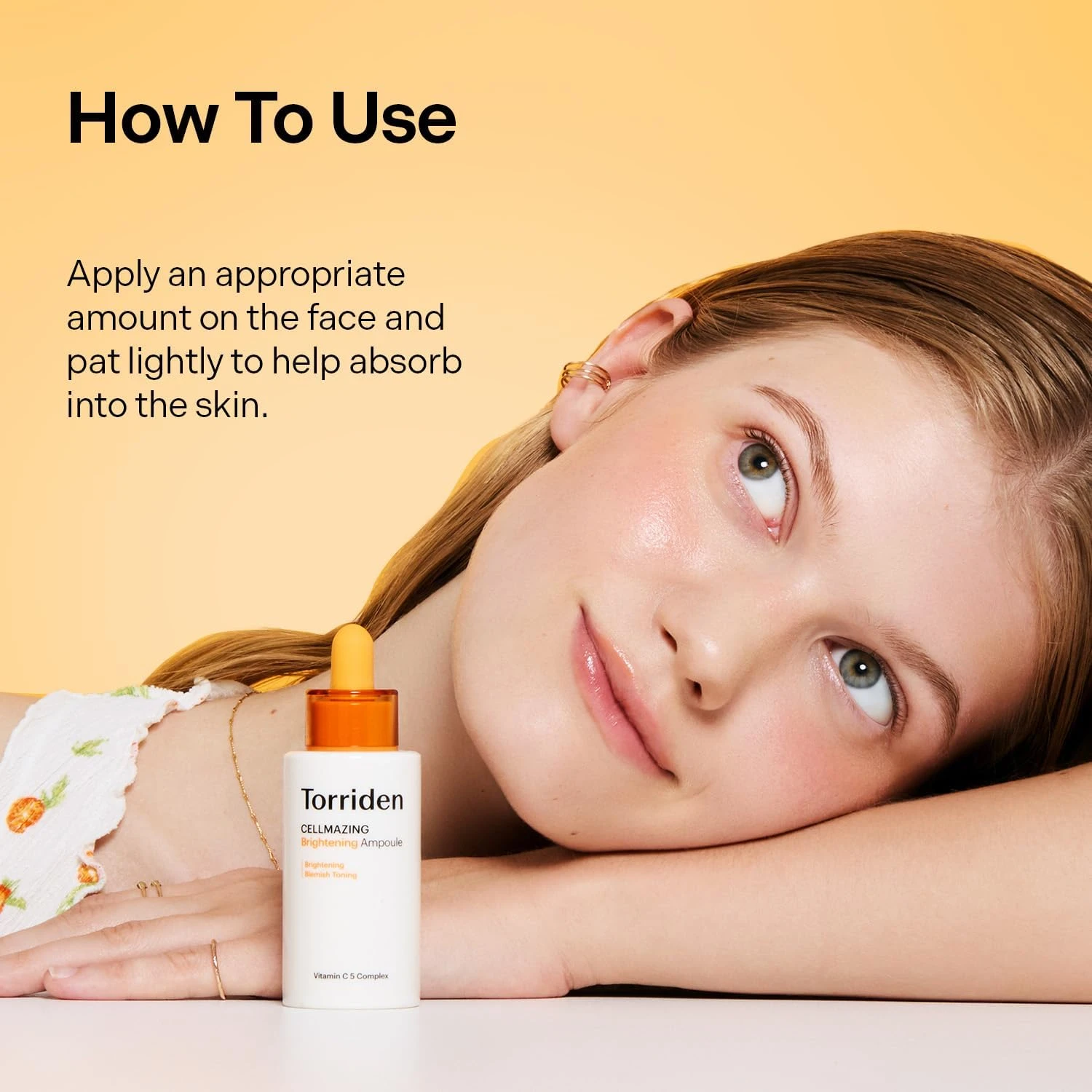 Torriden CELLMAZING Vita C Ampoule 1.01 fl. Oz | Refining Sagging Pores and Skin