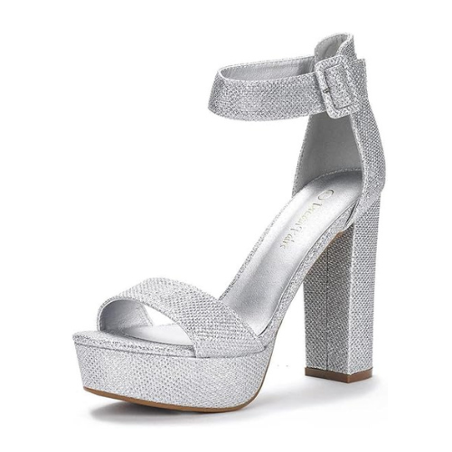 DREAM PAIRS Hi-lo womens heeled sandal