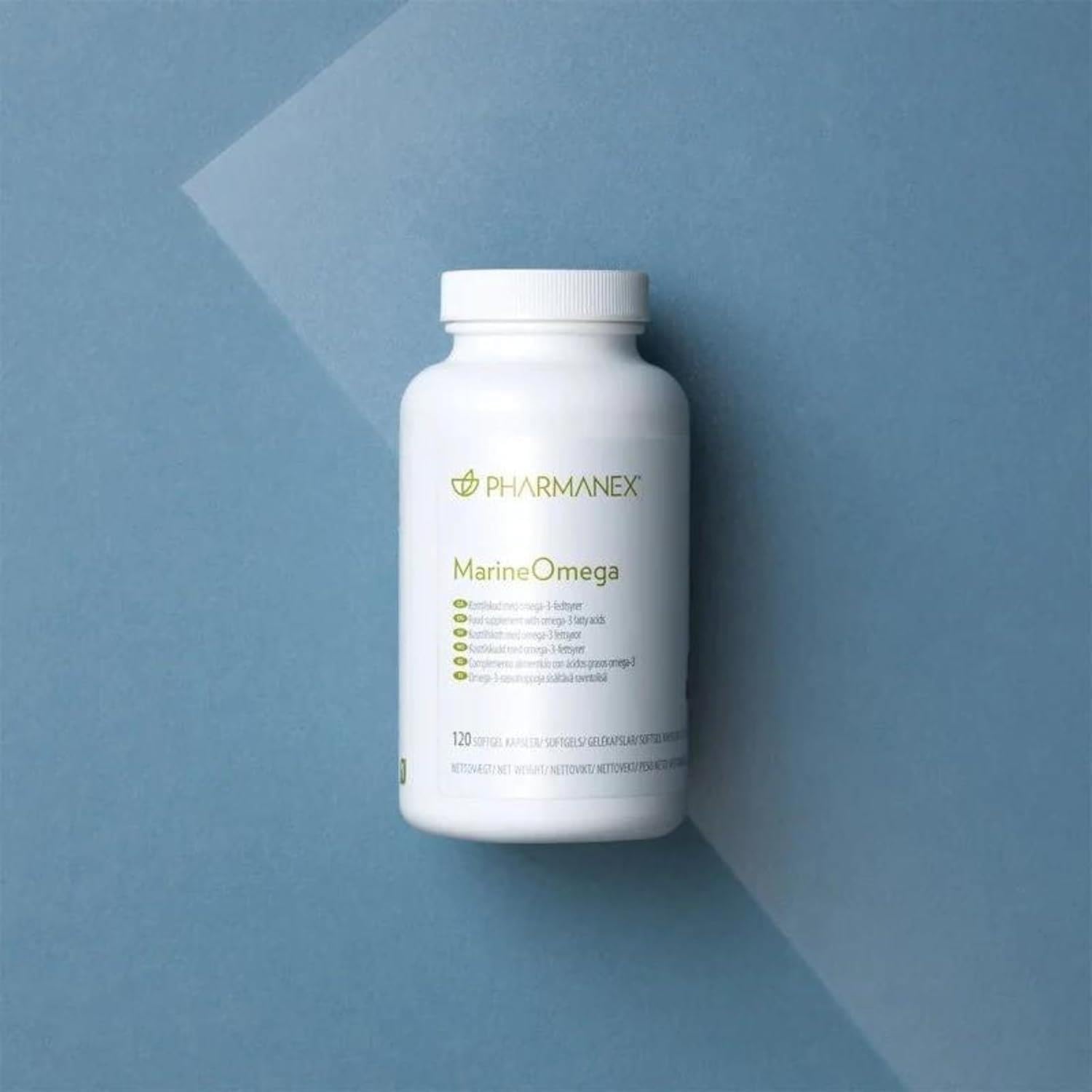 Marine Omega – Omega-3 & Krill Oil Supplement, 1200mg DHA & EPA per Serving, 120