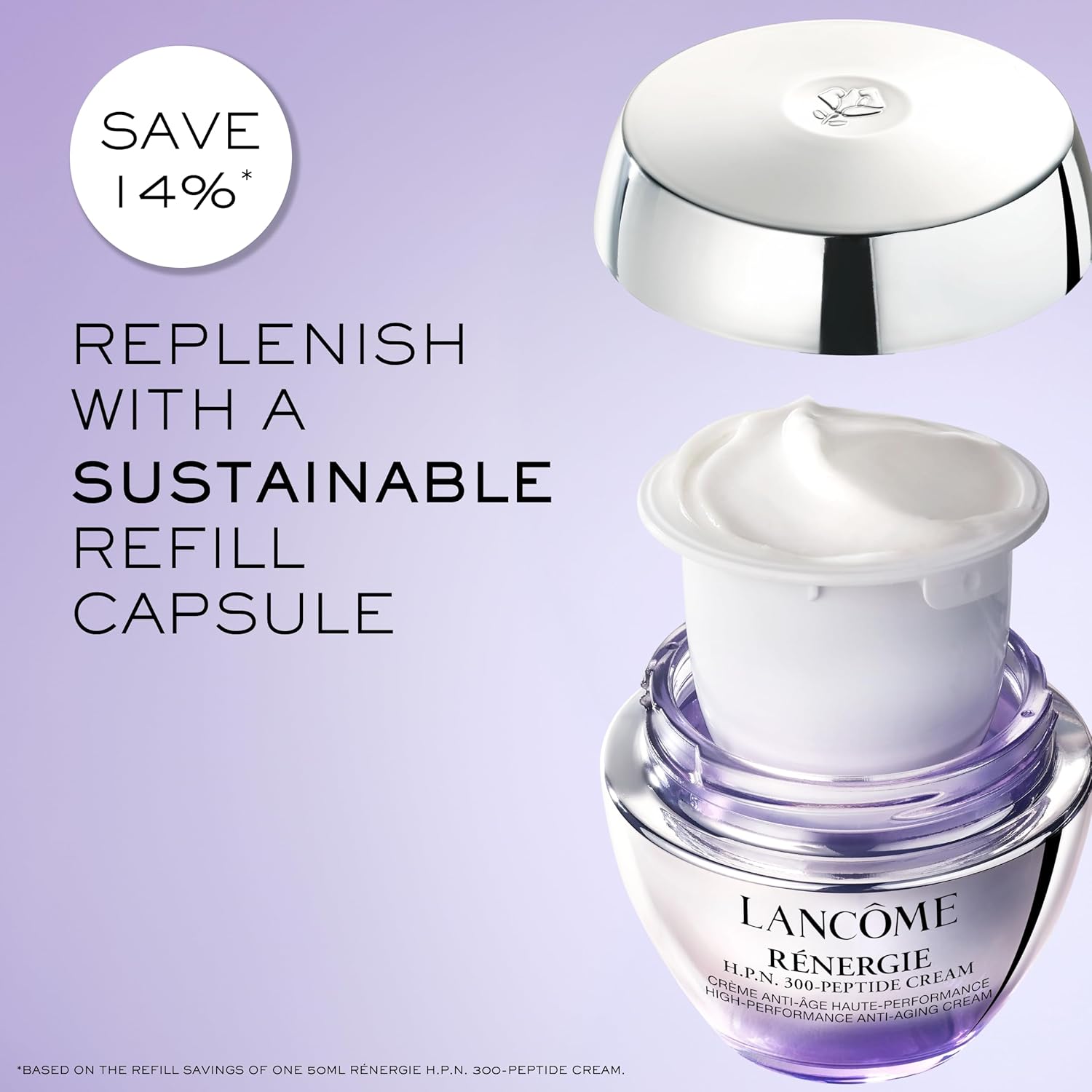 Lancôme Rénergie H.P.N. 300-Peptide Anti-Aging Face Cream – Hyaluronic Acid, Nia