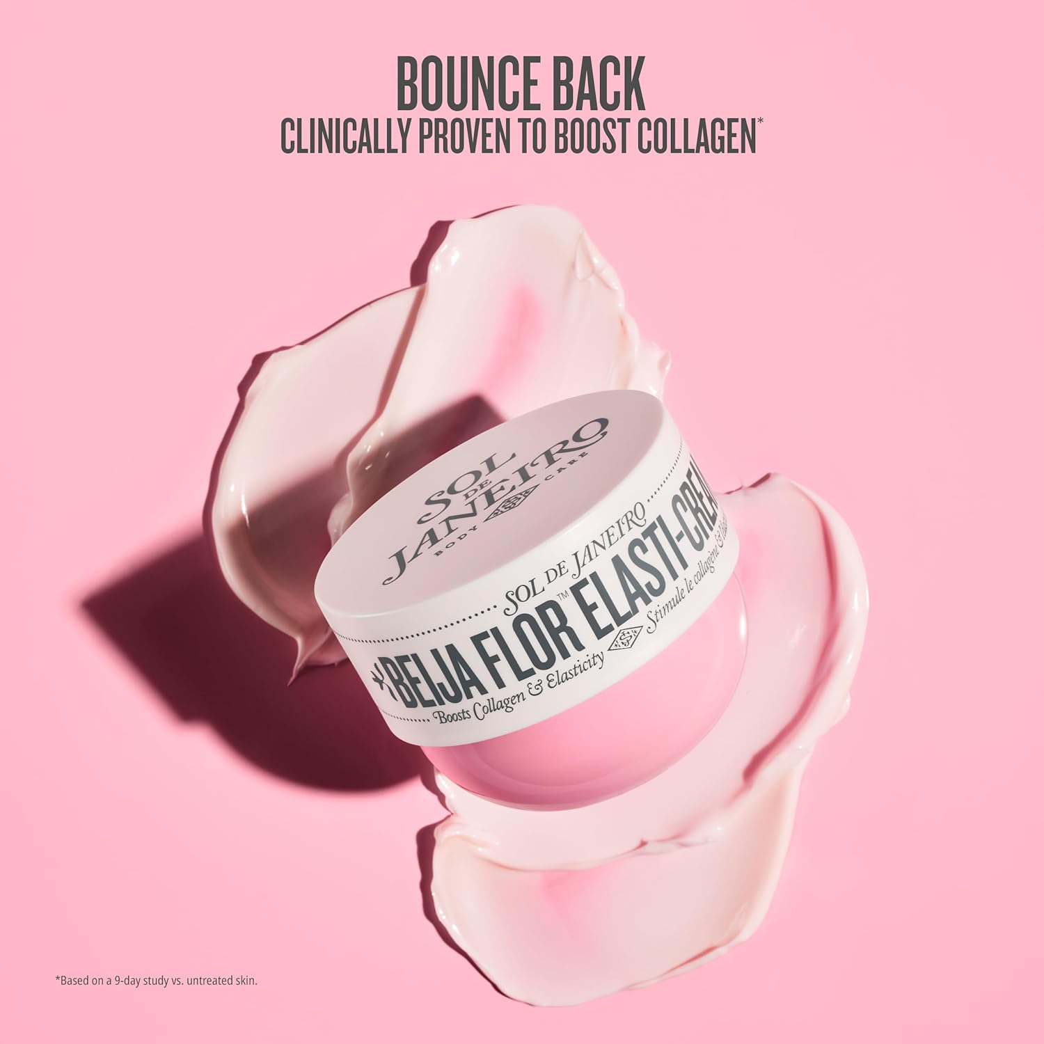 SOL DE JANEIRO Beija Flor Elasti-Cream – Collagen Boosting Body Cream for Firm, 