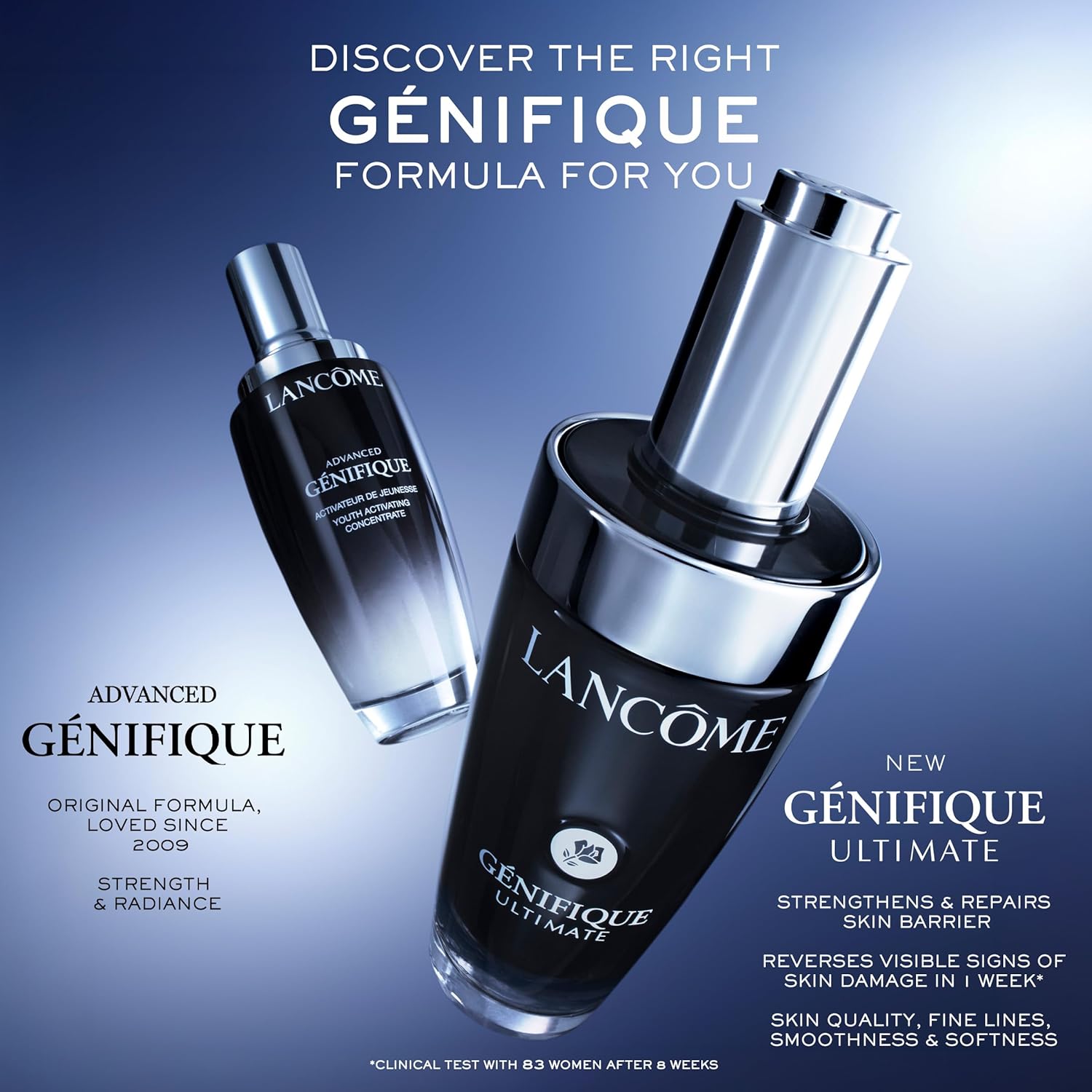 Lancôme Advanced Génifique Radiance Boosting Serum – Anti-Aging, Hydrating & Plu