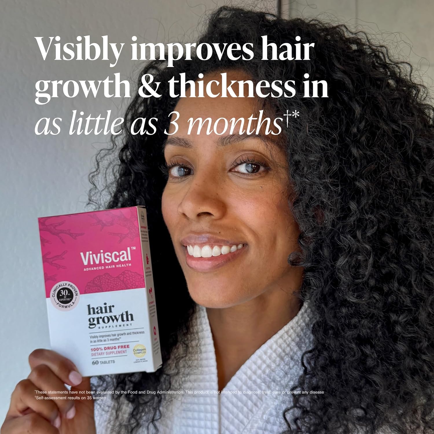 Viviscal Hair Growth Supplements for Women – Thicker, Fuller Hair Support for Th