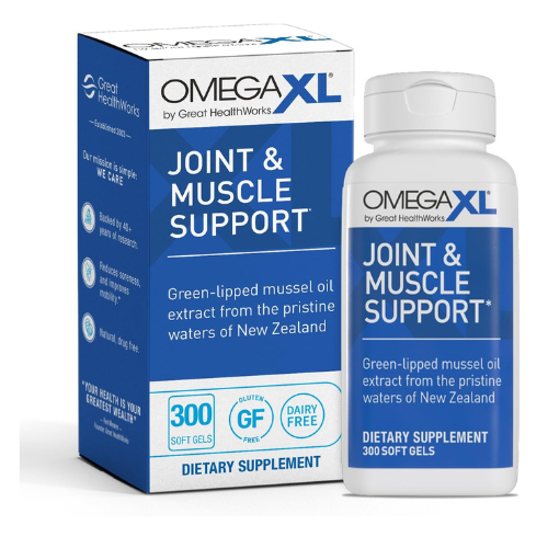OmegaXL® Joint Support Supplement | Natural Muscle & Joint Support with Green Li