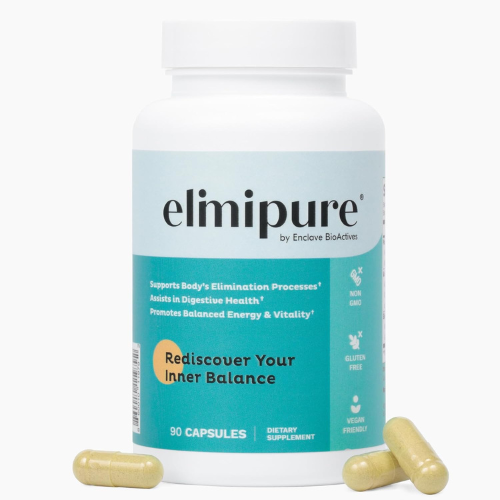 Elimipure Gut Cleanse & Restore Supplement – Natural Detox Cleanse Capsules to F