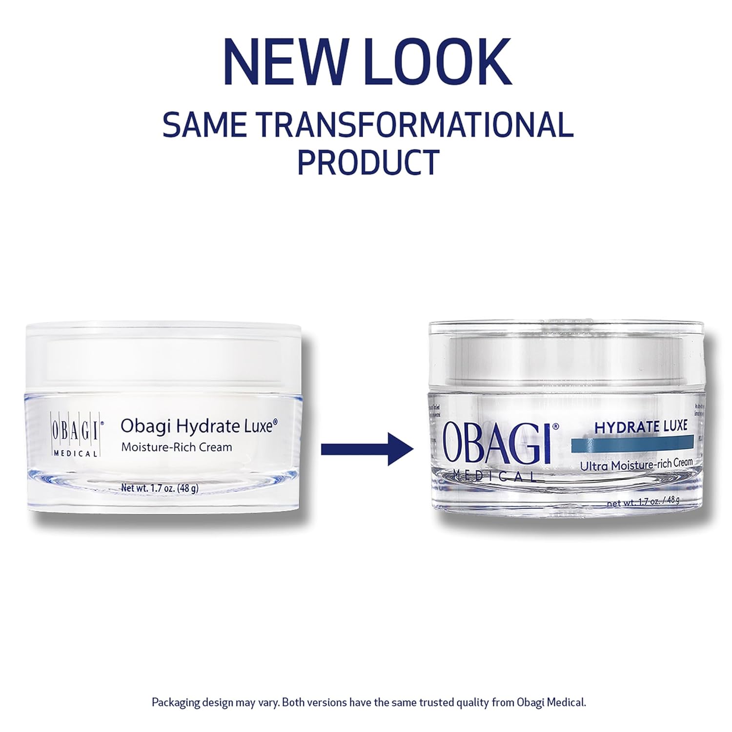 Obagi Hydrate Luxe Ultra-Rich Moisturizer & ELASTIderm Eye Cream – Hydrating & F