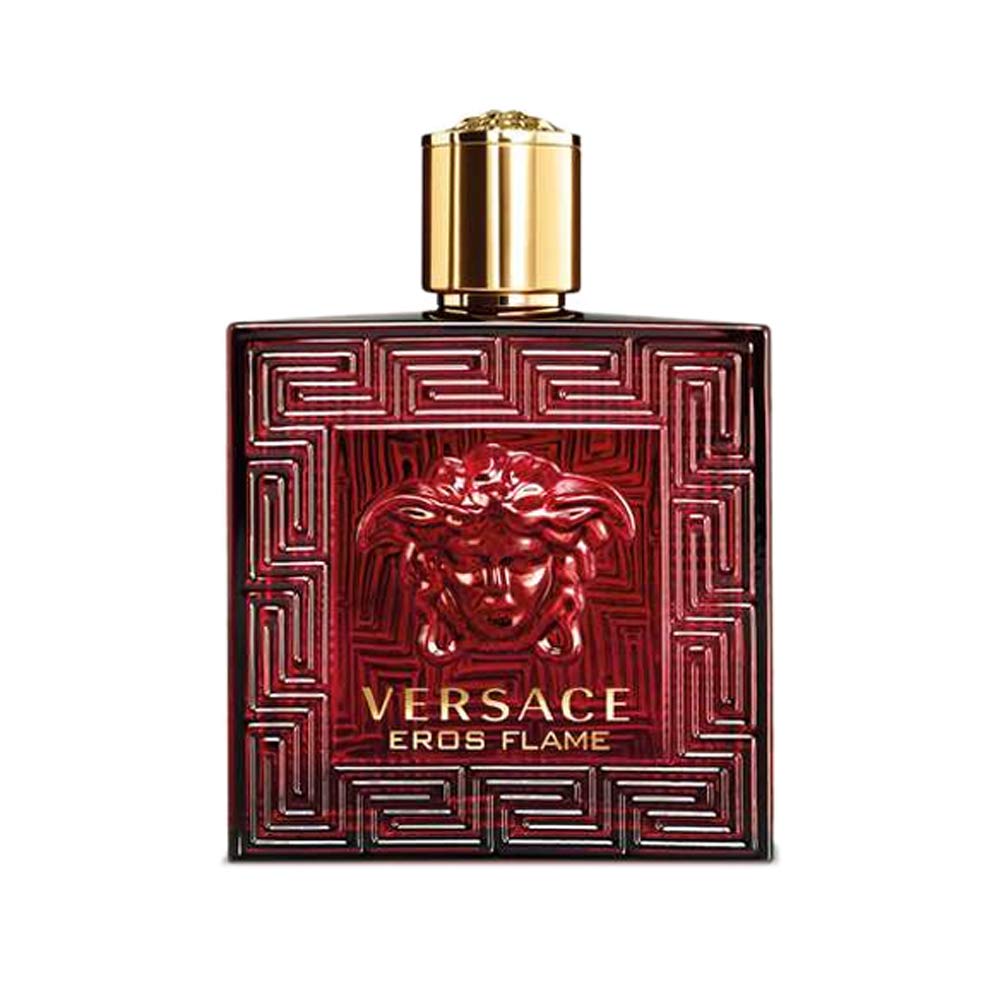 Versace Eros Flame Eau de Parfum for Men – 3.4 oz / 100 ml Intense Woody Spicy M