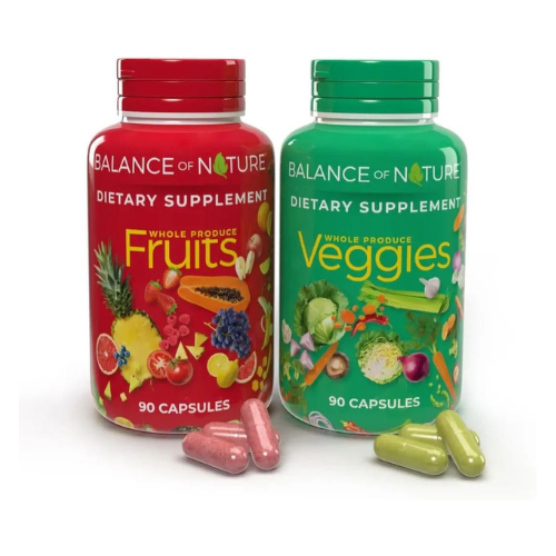 Balance of Nature Fruits & Veggies Supplements – Whole Fruit & Vegetable Nutriti