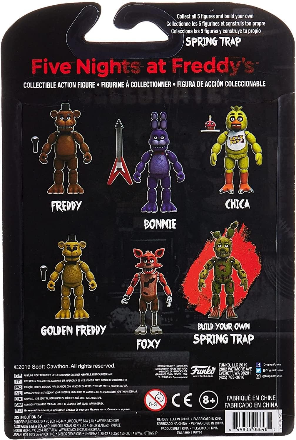 Funko Five Nights at Freddy's Articulated Foxy Action Figure – 5-Inch Poseable C
