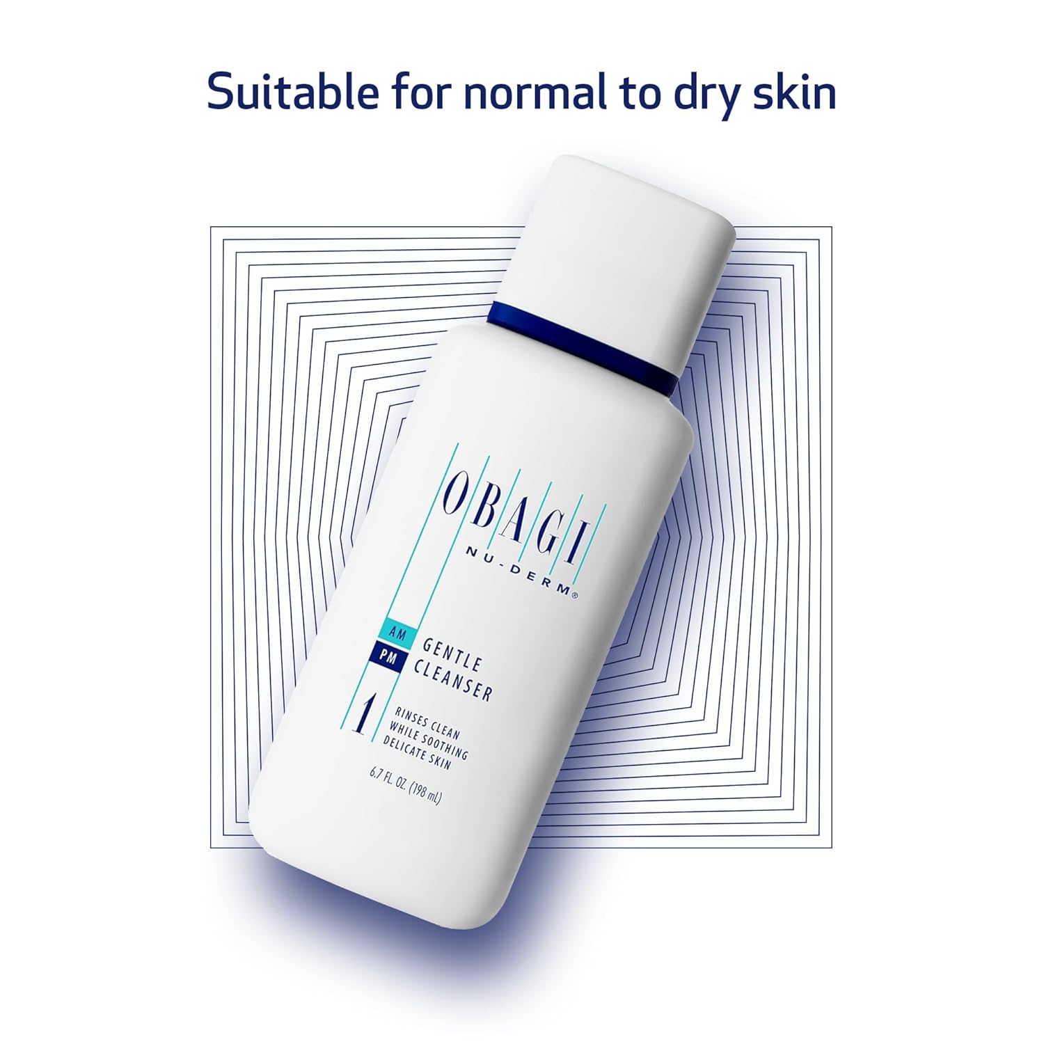 Obagi Nu-Derm Gentle Face Cleanser – Mild, Non-Irritating Daily Cleanser for All