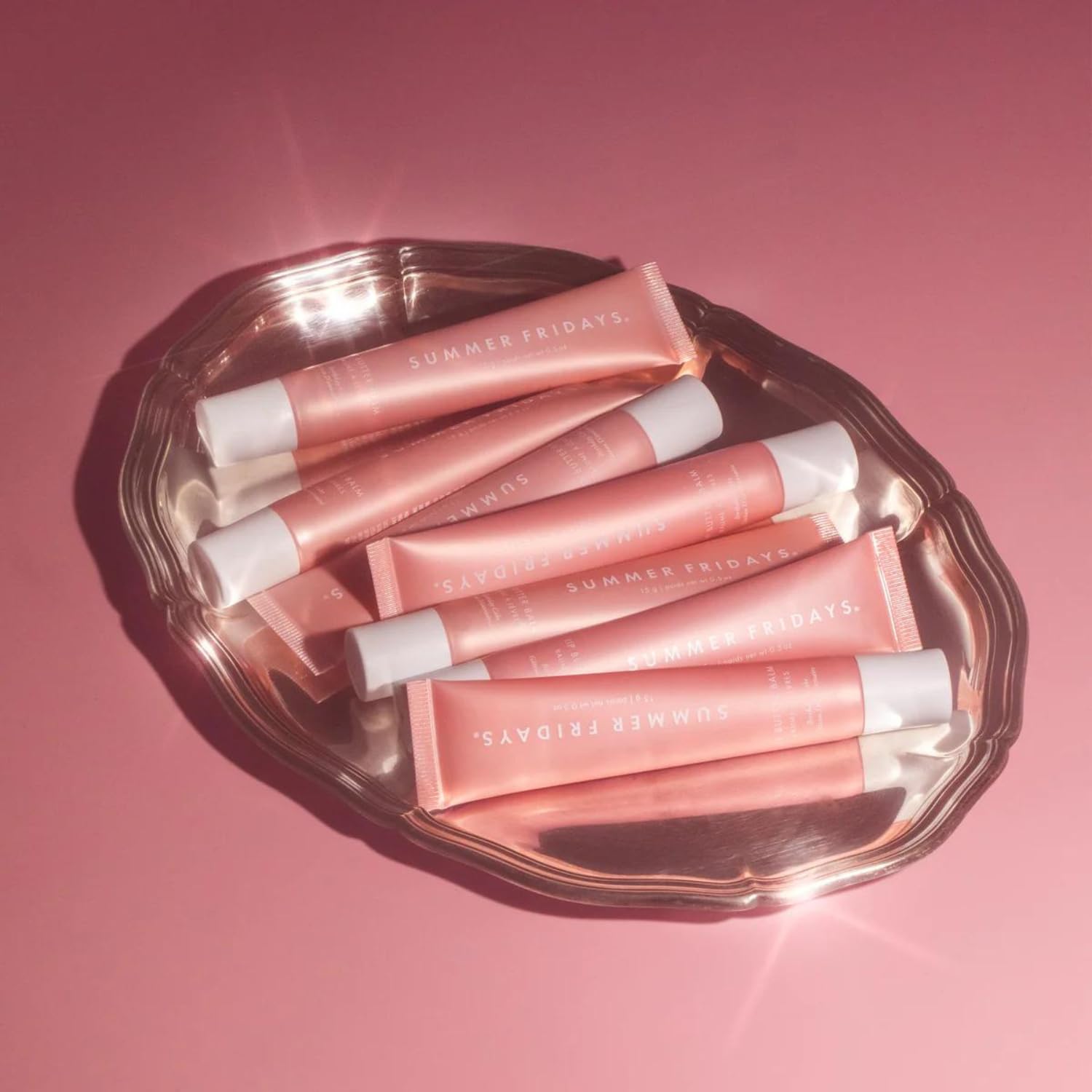 Summer Fridays Tinted Lip Butter Balm – Sheer-Tinted Conditioning Vegan Lip Balm