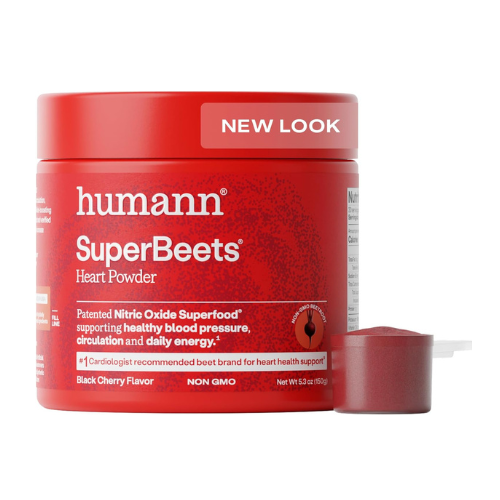 Humann SuperBeets Beet Root Powder – Nitric Oxide Supplement for Heart Health, C