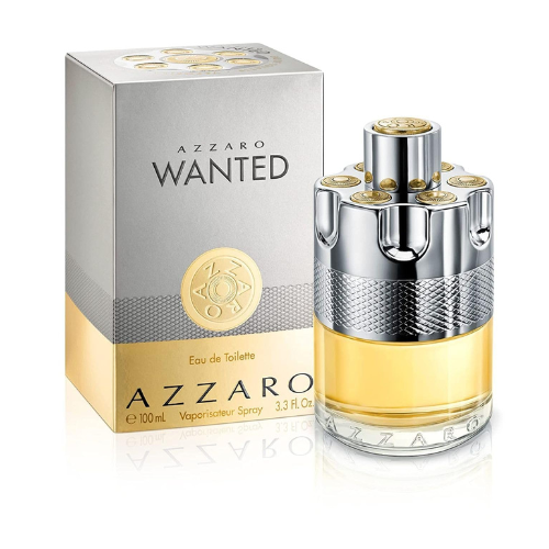 Azzaro Wanted Eau de Toilette – Woody, Citrus & Spicy Men’s Cologne with Cardamo