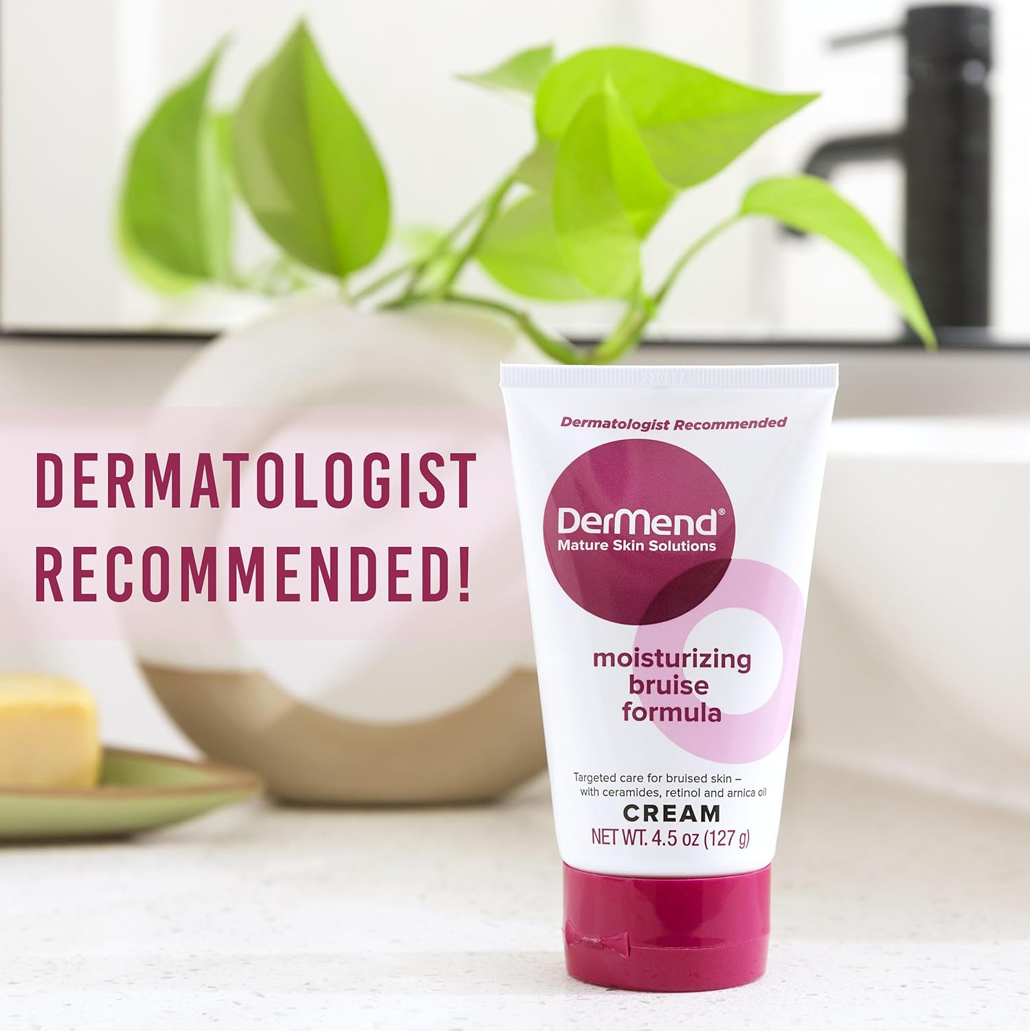 Dermend Arnica Bruise Cream with Vitamin K – Moisturizing Bruise Care for Arms, 