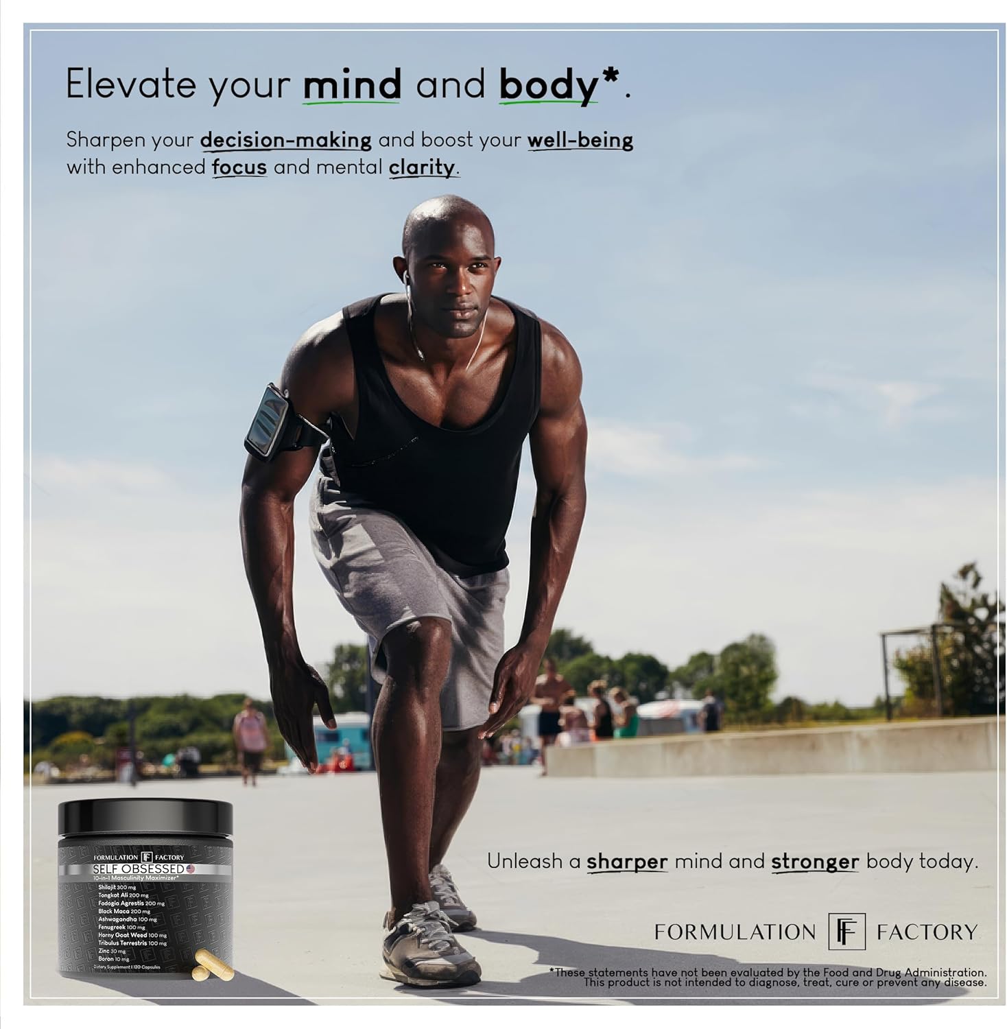 Formulation Factory Self Obsessed 10-in-1 Masculinity Maximizer – Shilajit, Tong