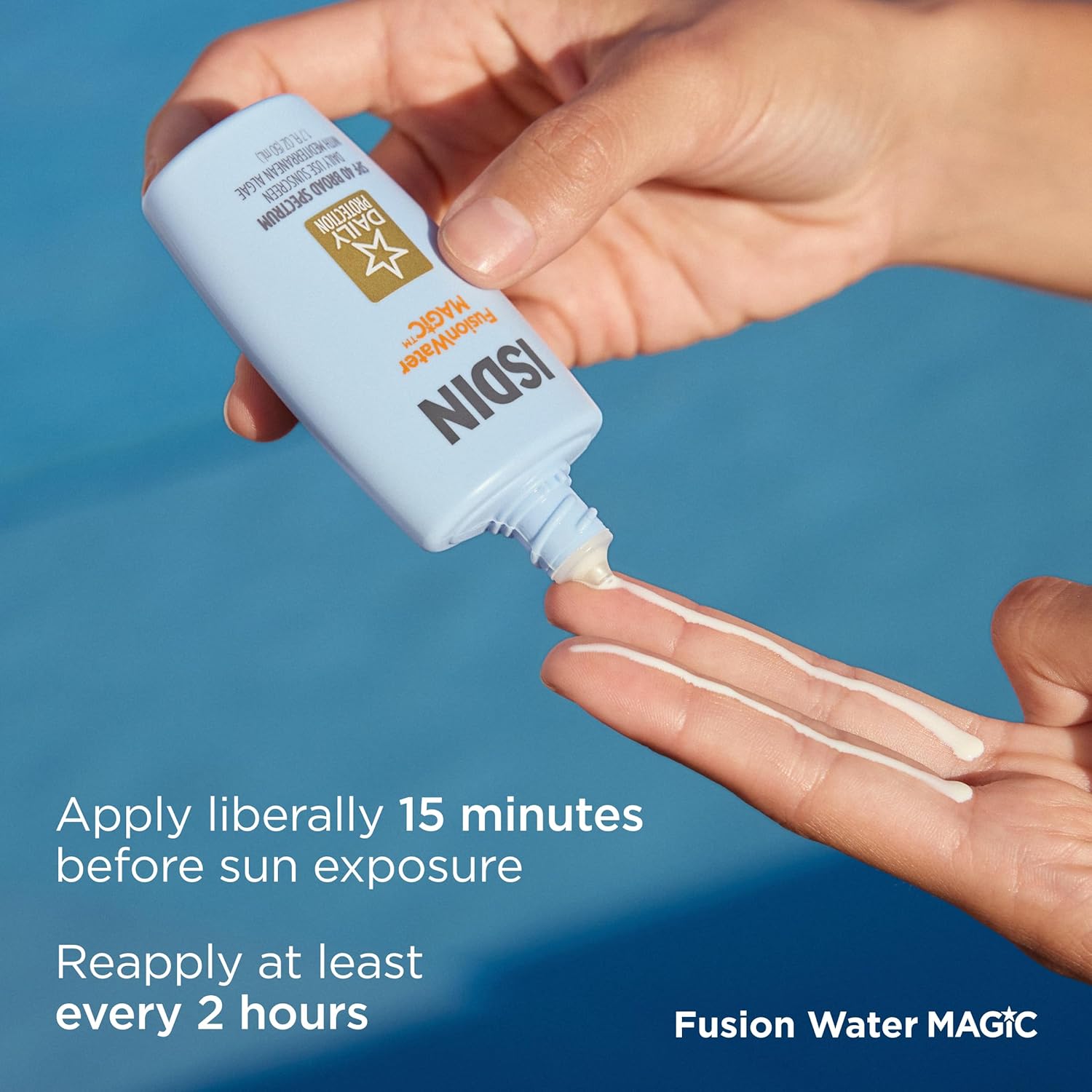 Fusion Water MAGIC SPF 40 Sunscreen – Ultralight Broad Spectrum Protection with 