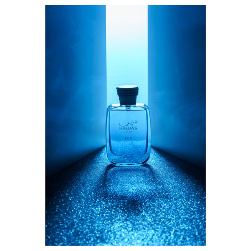 RASASI Hawas Ice for Men Eau de Parfum 100ml (3.38 oz) | Premium Arabian Fresh &