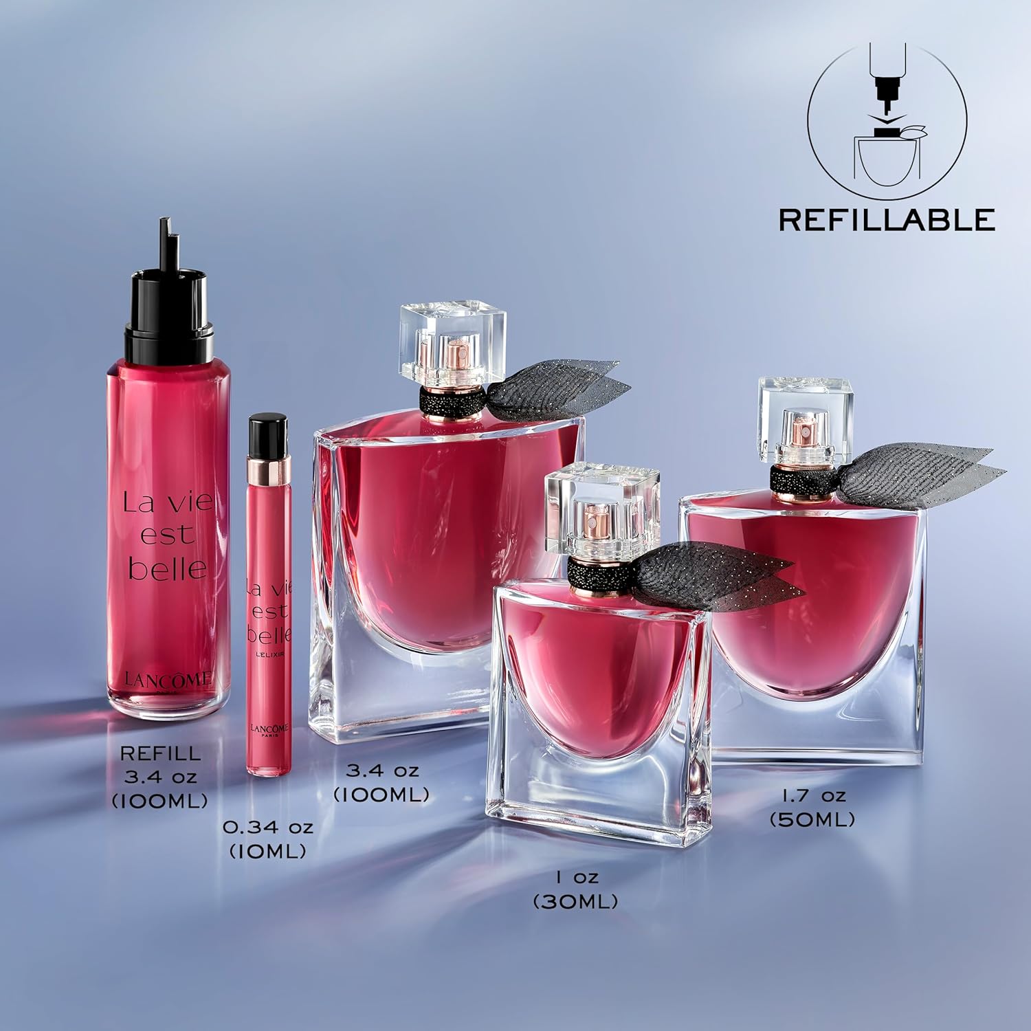 Lancôme La Vie Est Belle L’Elixir Eau de Parfum for Women – Long-Lasting Floral 