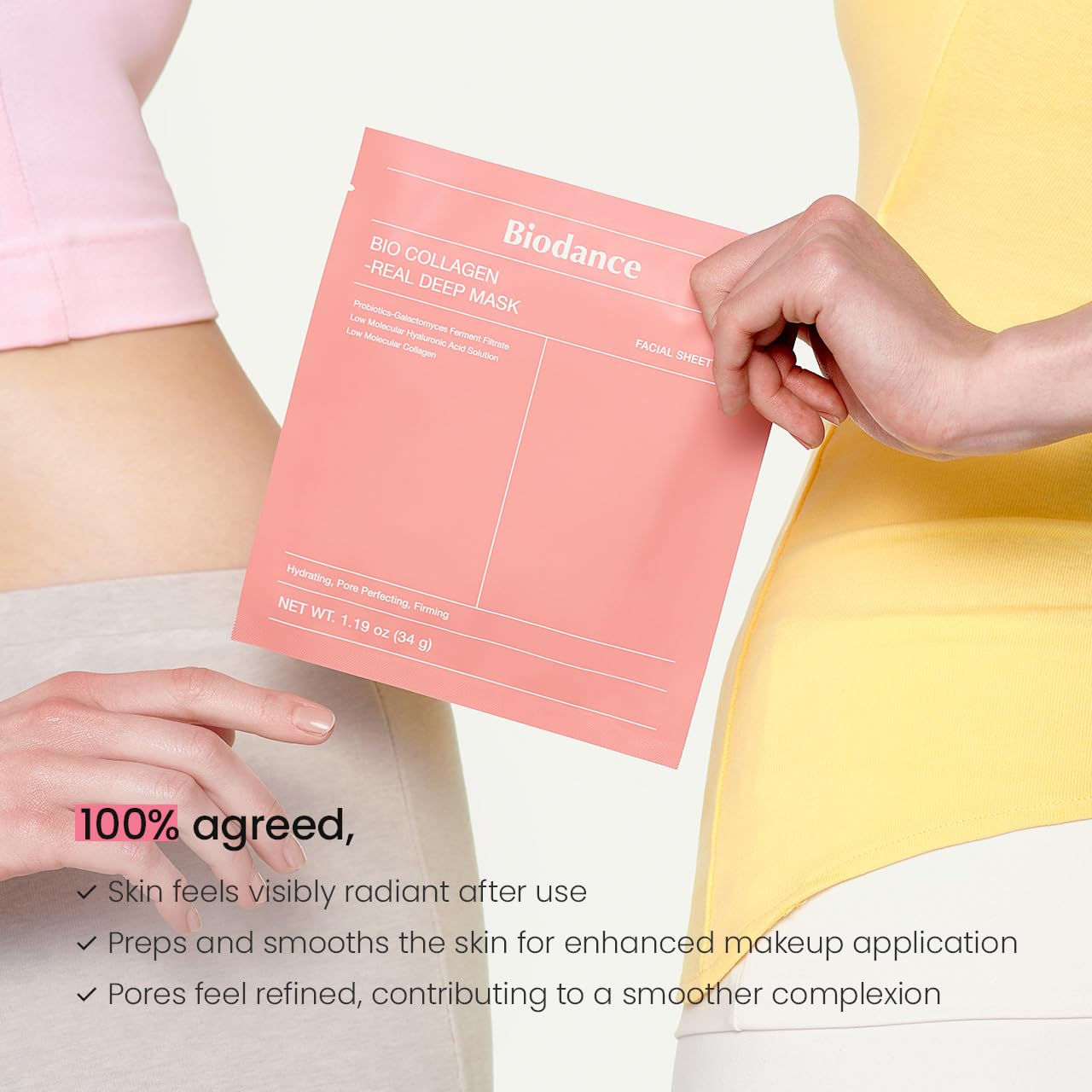 BIODANCE Bio-Collagen Real Deep Mask 16-Pack – Hydrating Overnight Hydrogel Mask