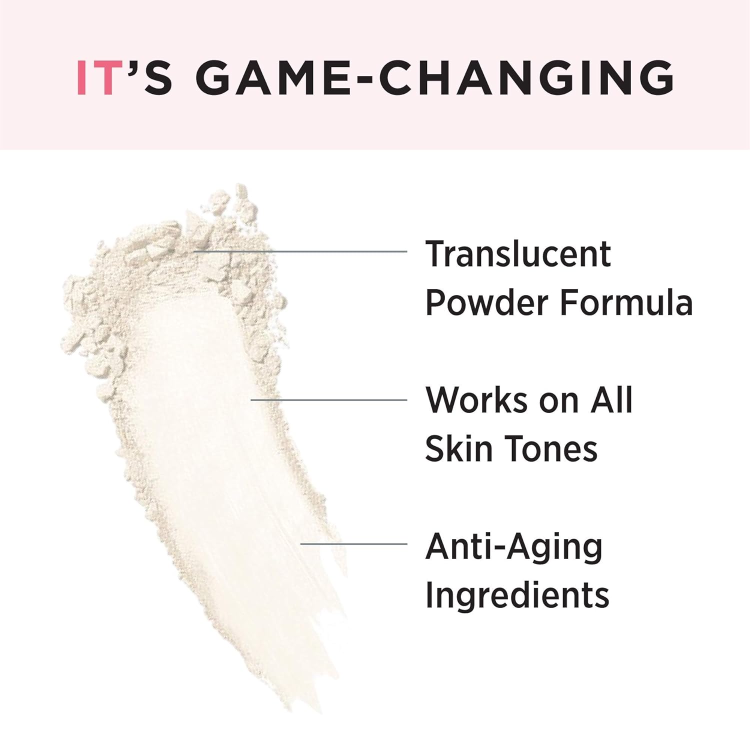 IT Cosmetics Bye Bye Pores Loose Setting Powder – Translucent Poreless Finish Fa