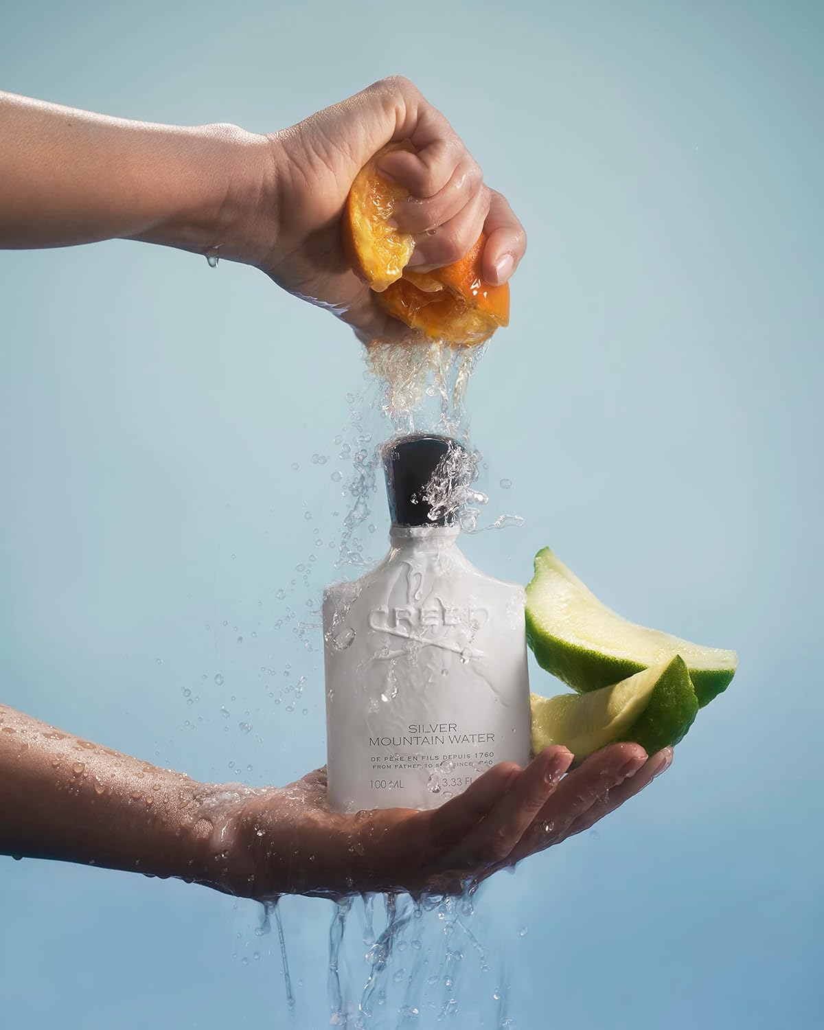 Creed Silver Mountain Water – Men’s Luxury Cologne, Citrus, Fruity & Woody Fragr