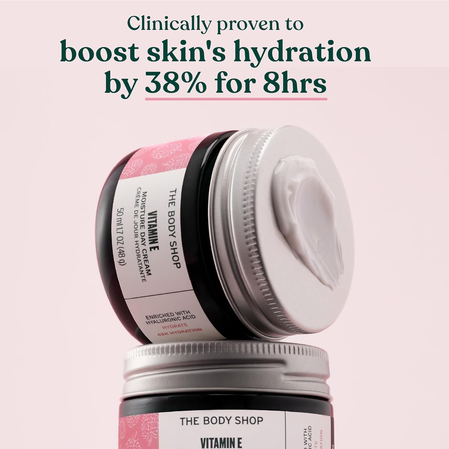 The Body Shop Vitamin E Moisture Cream – Fast-Absorbing Hydrating & Protective F