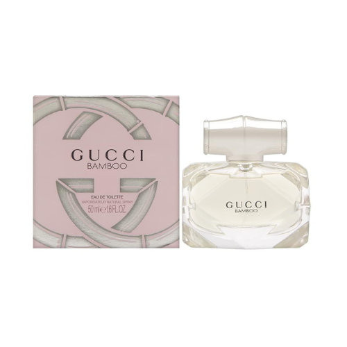 Gucci Bamboo Eau de Toilette Spray for Women – 1.6 oz, Floral Woody Luxury Fragr