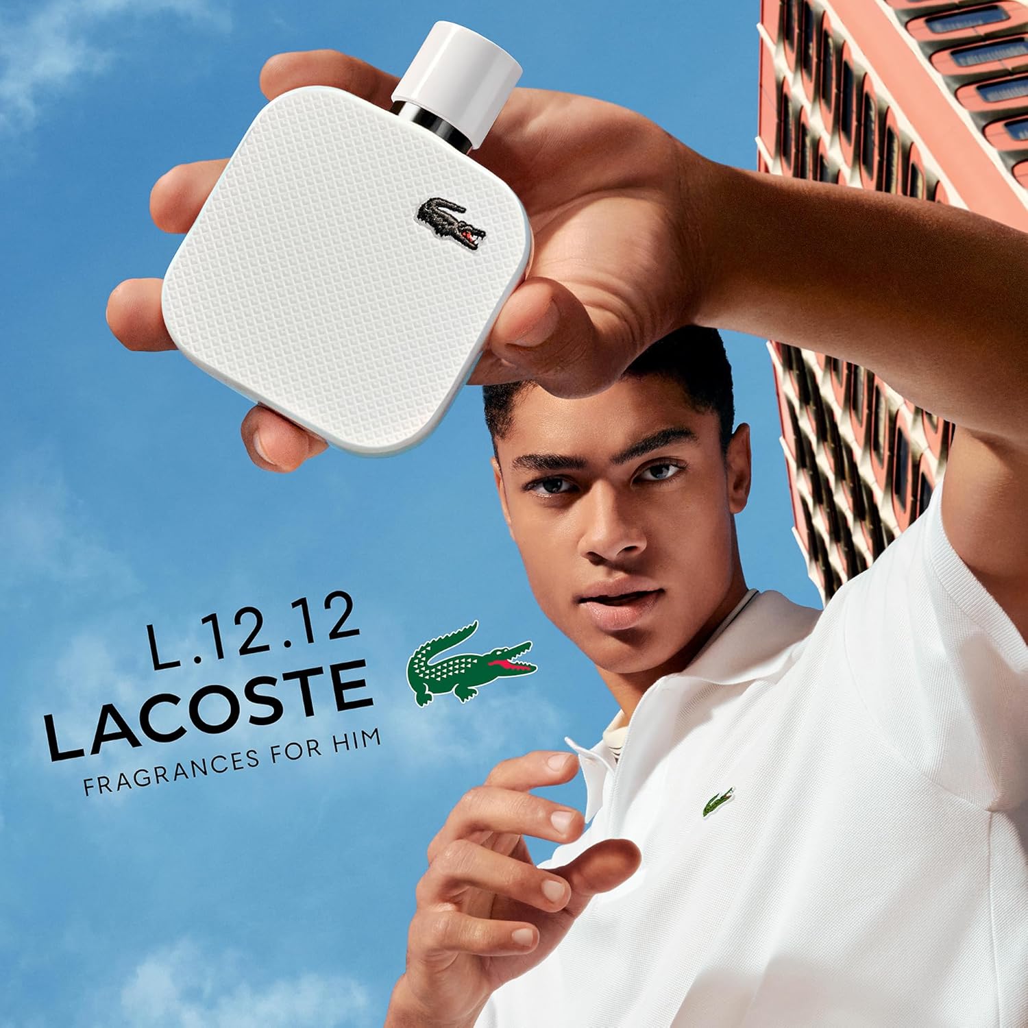 Blanc Cologne by Lacoste – Men’s Fresh & Elegant Eau de Toilette