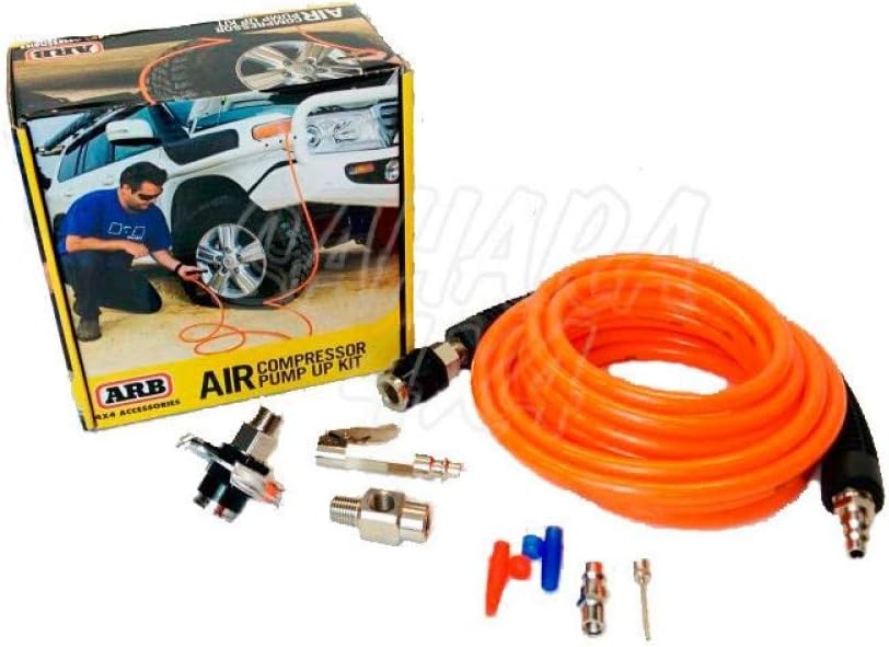 ARB 171302 Portable Tire Inflation Kit – 18 ft Air Hose with Accessories, Quick 