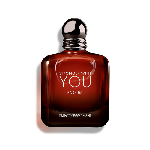 Armani Beauty Stronger With You Parfum for Men – Woody & Ambery Cologne with Rum
