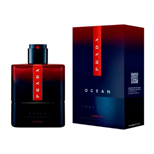 Prada Luna Rossa Ocean Le Parfum Refillable Spray for Men – 1.6 oz, Fresh Aquati