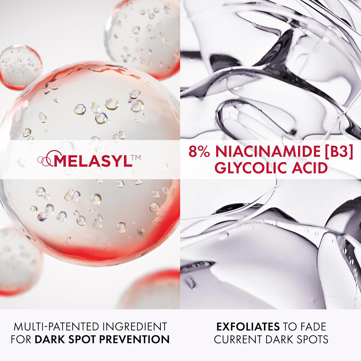 Vichy LiftActiv B3 Serum – 5% Niacinamide, Glycolic & Tranexamic Acid, Peptides 