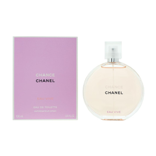 Chanel Chance Eau Vive Eau de Toilette Spray for Women 3.4 oz – Fresh & Vibrant 