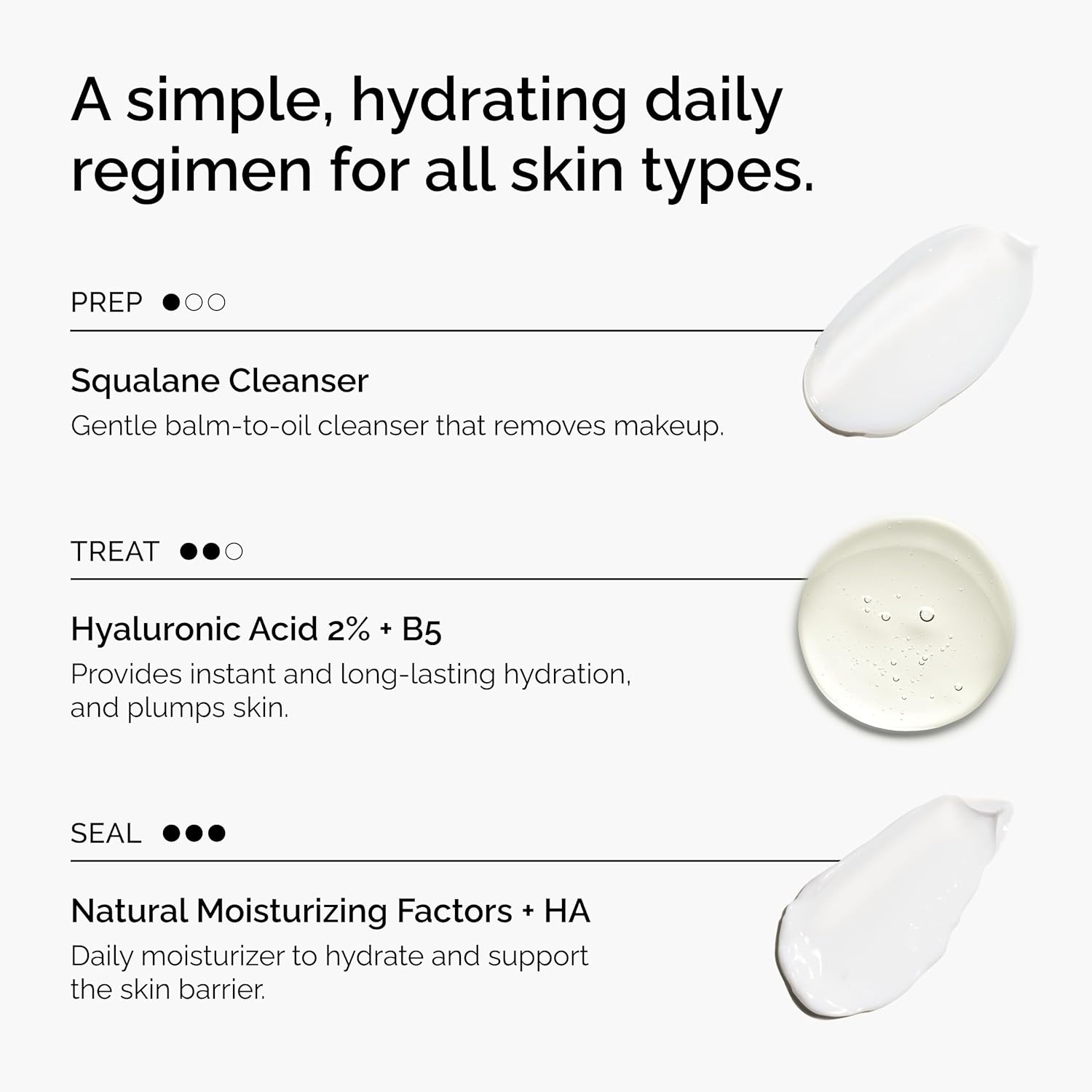 The Ordinary The Daily Set – Complete Daily Skincare Routine with Squalane Clean