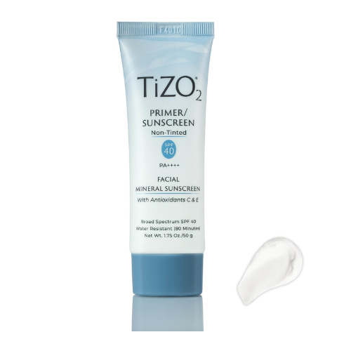 TiZO®2 Facial Mineral Sunscreen & Primer SPF 40 – Non-Tinted Broad Spectrum PA++