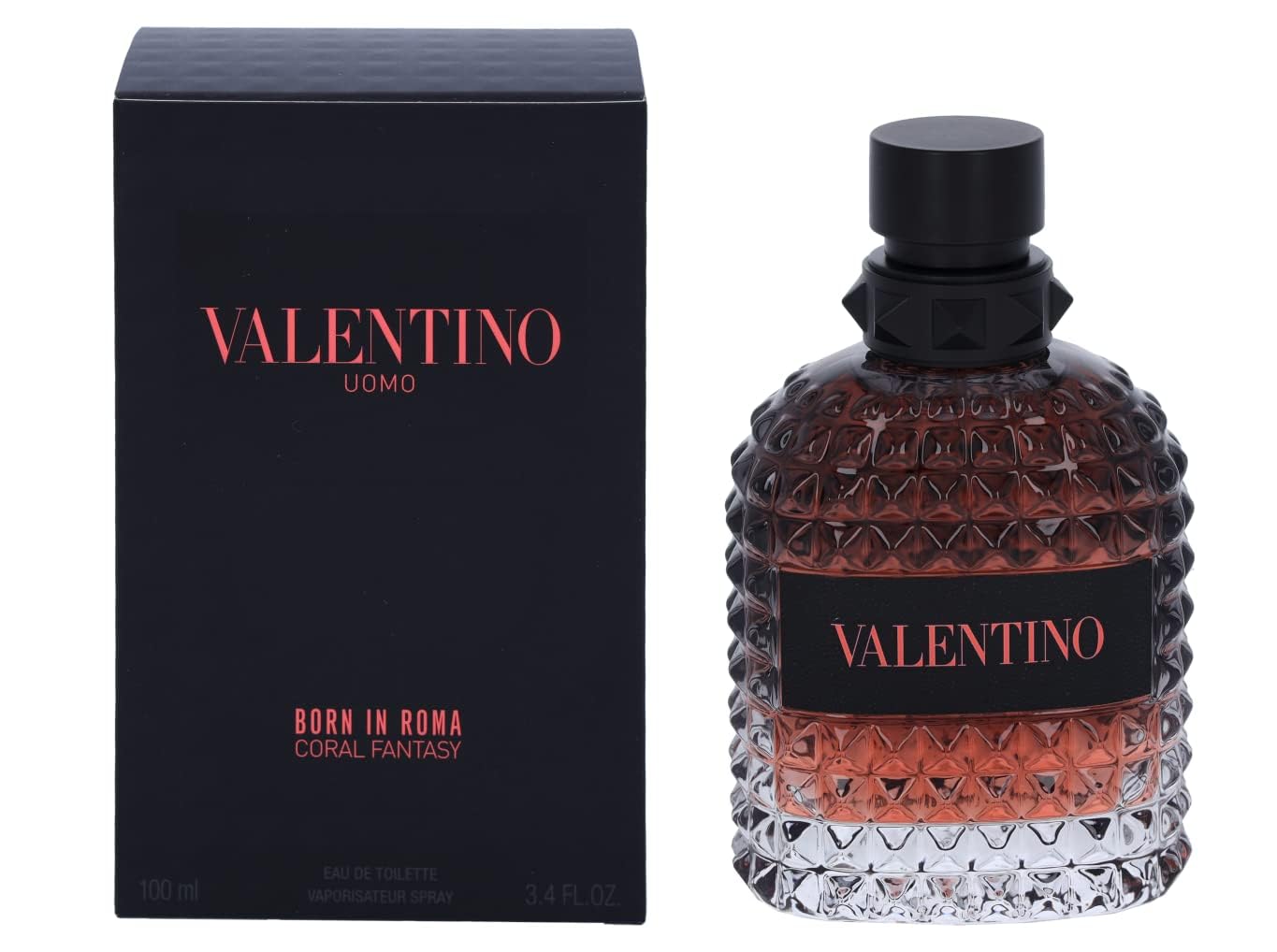 Uomo Born In Roma Coral Fantasy by Valentino for Men – 3.4 oz EDT Spray | Mascul