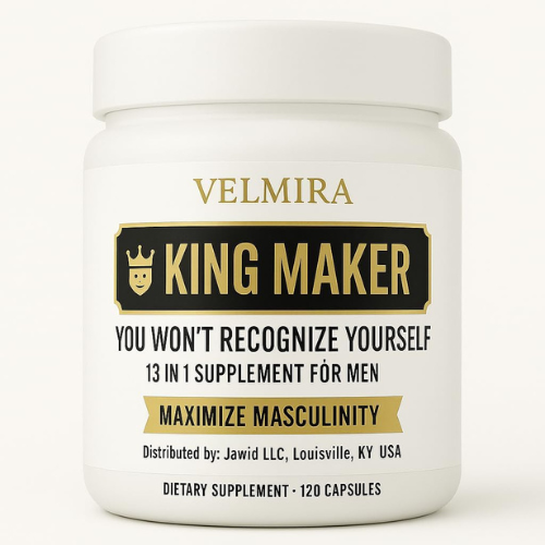 Velmira® King Maker 13-in-1 Supplement for Men & Women | Sugar-Free Energy Suppo