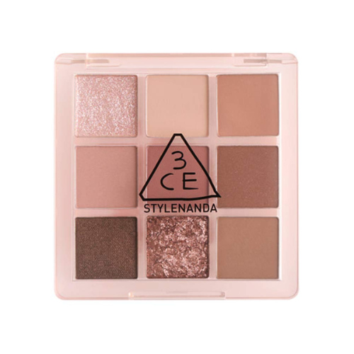 3CE Multi Eye Color Palette #Some DEF – 9-Color Pearl Glow Eyeshadow Palette, Wa