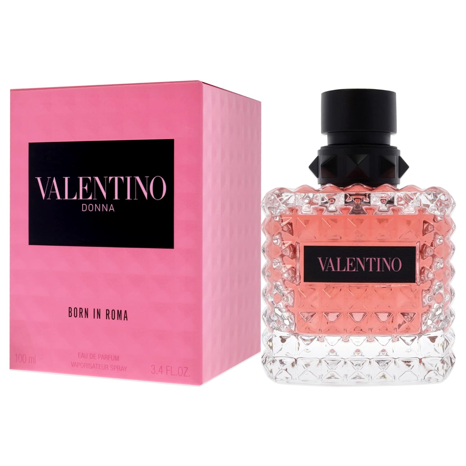 Valentino Donna Born In Roma Eau de Parfum Spray for Women 3.4 oz – Floral Woody