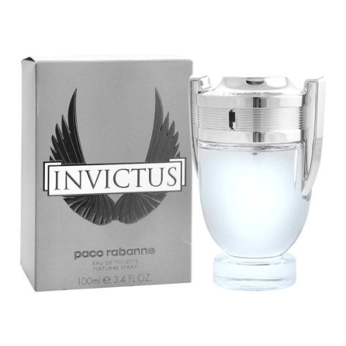 Paco Rabanne Invictus Eau De Toilette Spray 3.4 oz – Fresh Woody Aquatic Cologne
