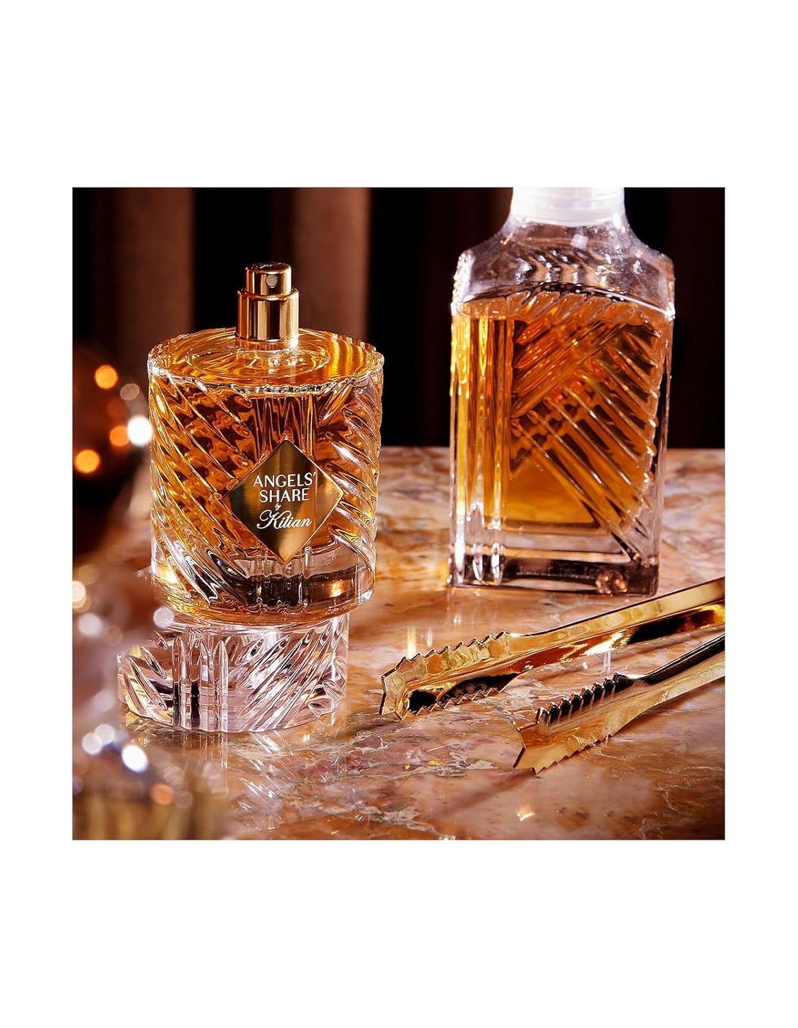 Kilian Angels’ Share Eau de Parfum Refillable Spray – 3.4 oz Unisex Luxury Fragr