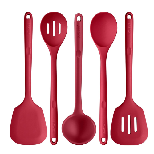 U-Taste Silicone Kitchen Cooking Utensil Set – 5-Piece High Heat Resistant, 13.6
