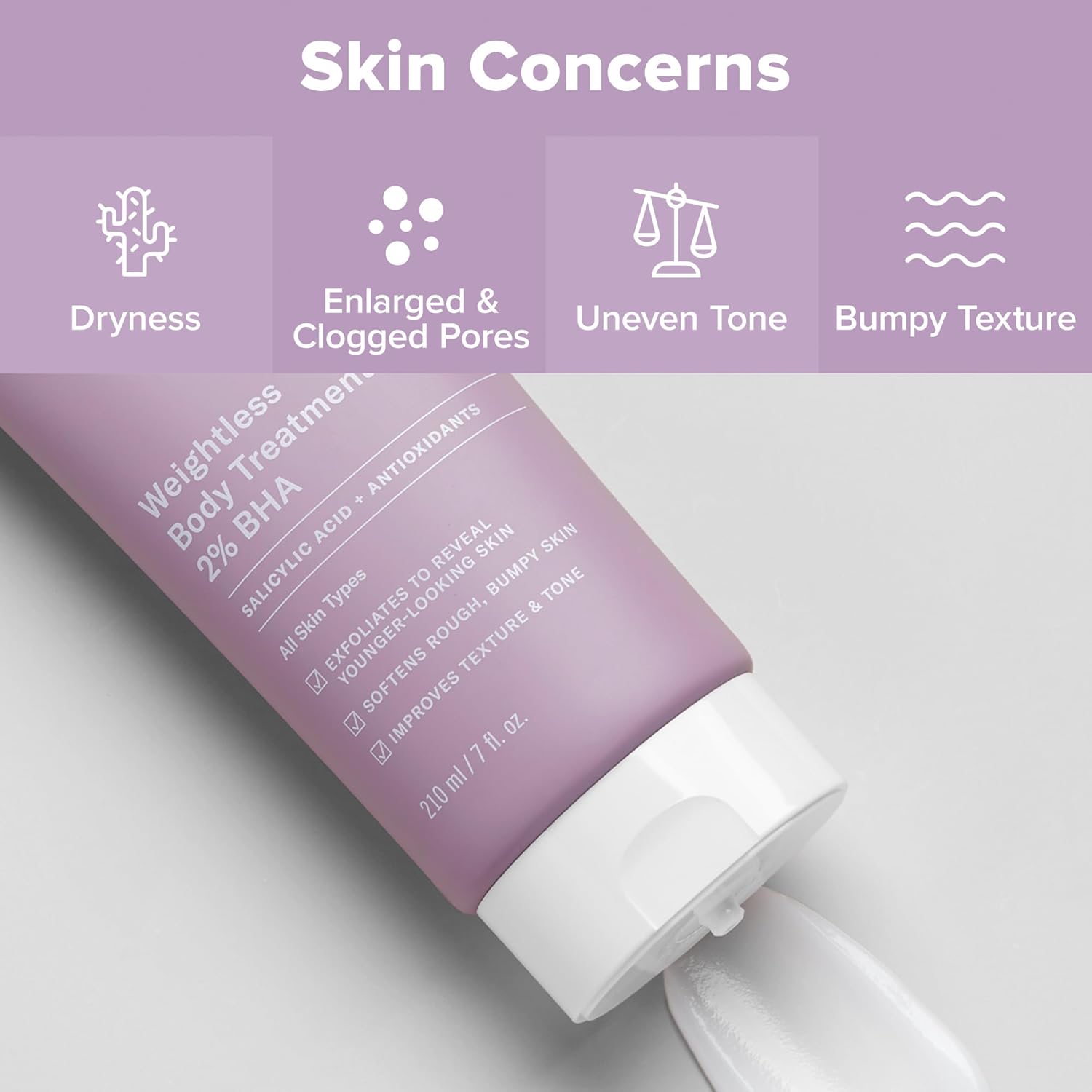 Paula's Choice Weightless Body Lotion 2% BHA – Salicylic Acid Exfoliant & Moistu