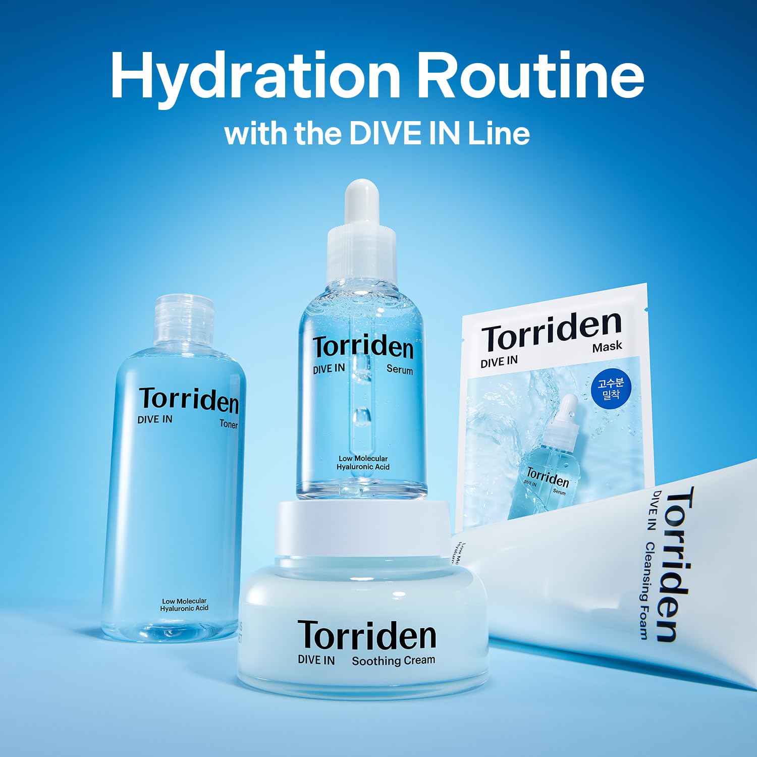 Torriden DIVE IN Hyaluronic Acid Soothing Cream 100ml | Moisturizer for Sensitiv