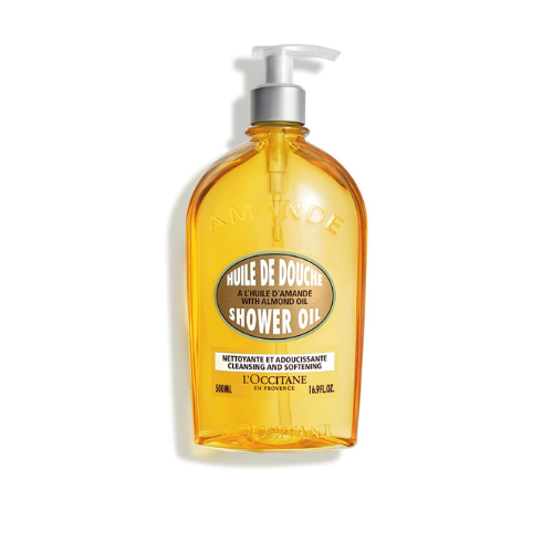 L’OCCITANE Almond Shower Oil – Cleansing & Softening Body Wash & Shaving Base wi