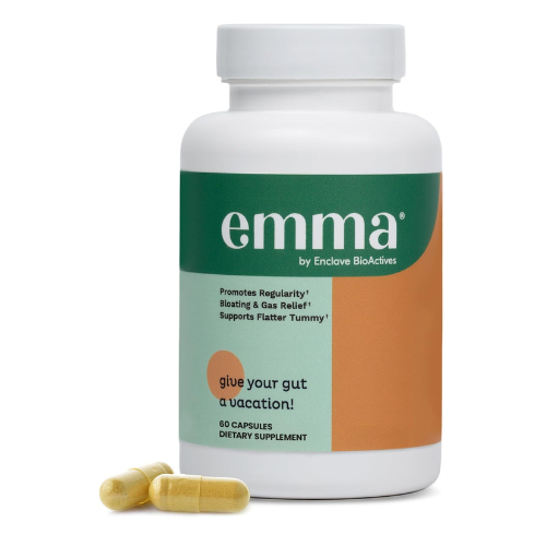 Emma Gut Health Supplement – Doctors Endorsed Formula for Gas & Bloating Relief 