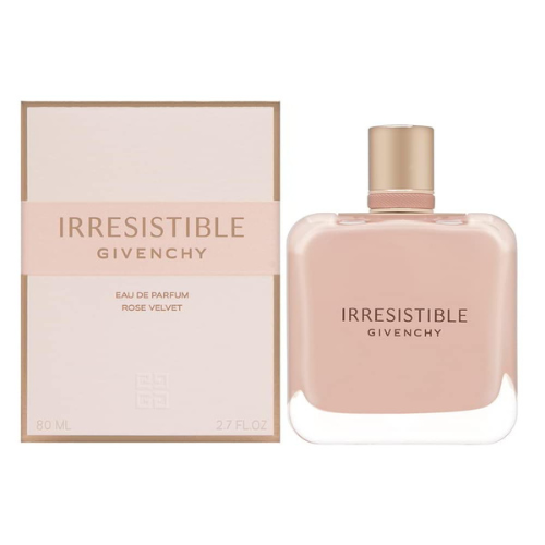 Givenchy Irresistible Rose Velvet Eau de Parfum for Women – 2.7 oz, Elegant Flor