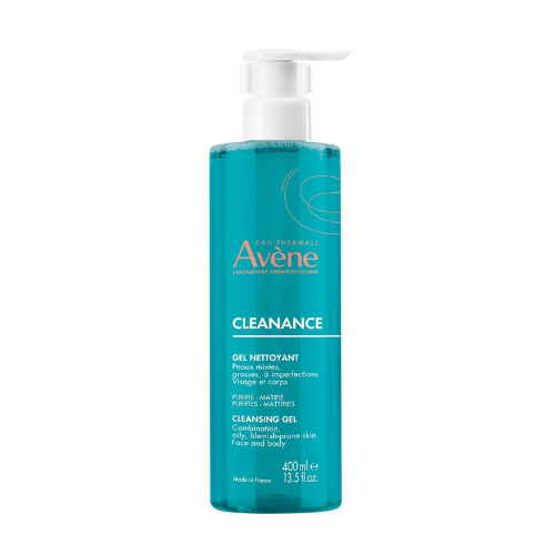 Avène Cleanance Cleansing Gel – Soap-Free, Alcohol-Free Cleanser for Acne-Prone 