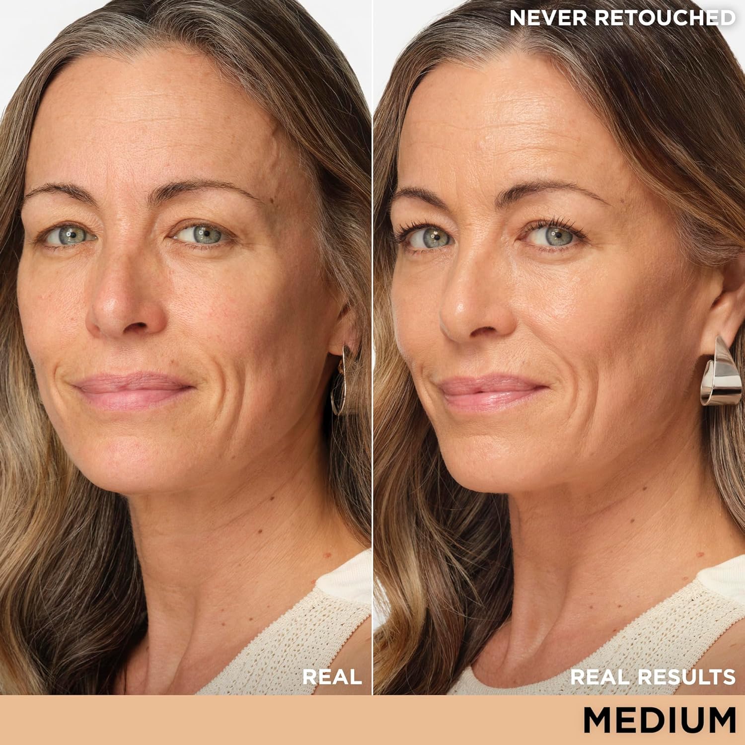 IT Cosmetics CC+ Nude Glow Foundation SPF 40 – Medium Coverage, Brightening Glow