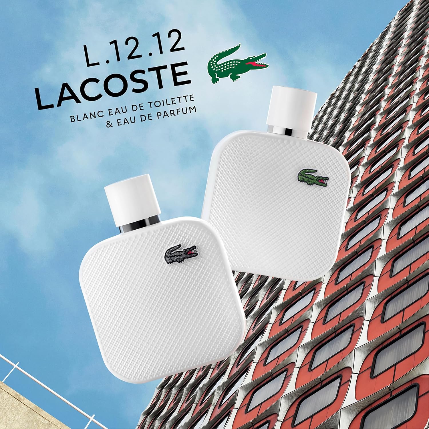 Blanc Cologne by Lacoste – Men’s Fresh & Elegant Eau de Toilette